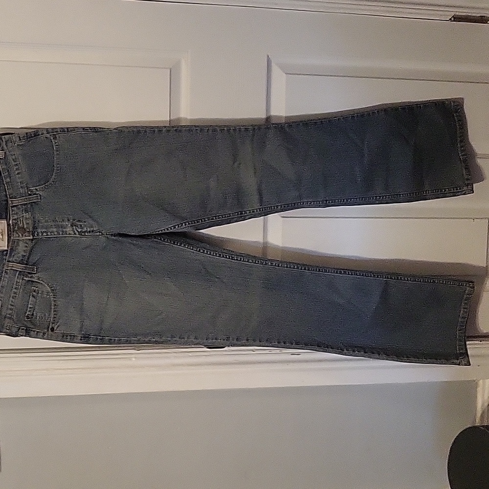 Vintage Women's Levi's 10 Long Stretch Low Rise Bootcut - Picture 2 of 12